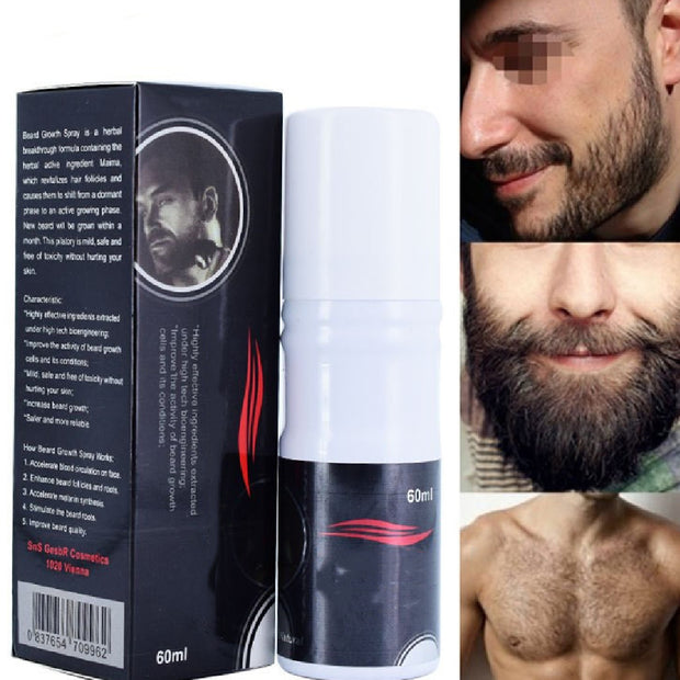 60ml Beard Grow Beard Growth Oil Facial Hair