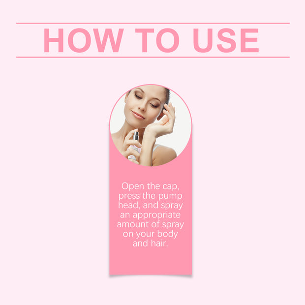 EELHOE Body Hair Perfume Spray 