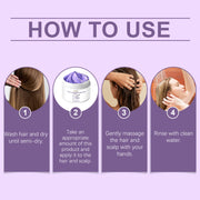 Hoegoa Keratin Purple Hair Mask Nourishing Moisturizing