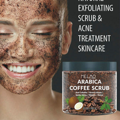 Coffee Body Scrub for Exfoliating Brightening 