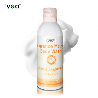 Fragrance Mousse Body Wash for Gentle Cleansing 