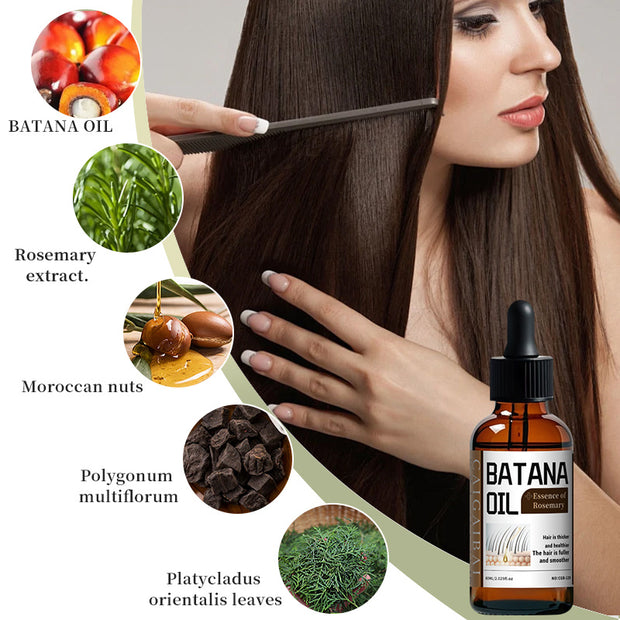 Mysense Batana Natural Hair Growth Oil With Organic Castor