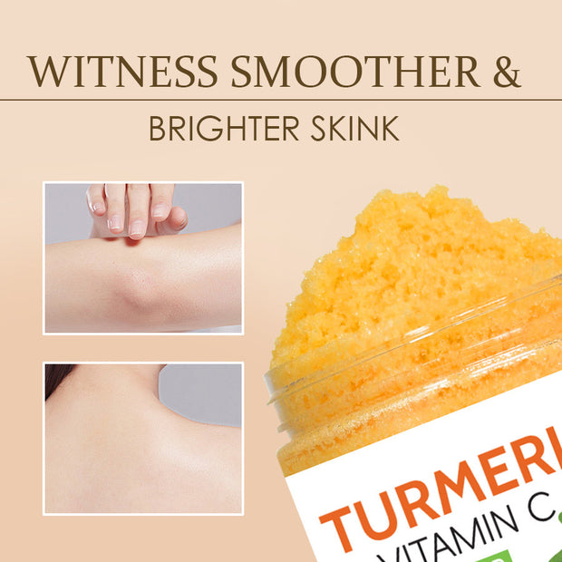 Turmeric Body Scrub for Exfoliation Brightening
