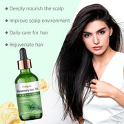 Rosemary Hair Oil Strengthens Softens 