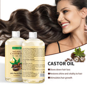Hair Eyelash Eyebrow Castor Oil 16 Oz 473ml Cold 