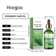Rosemary Hair Oil Strengthens Softens 