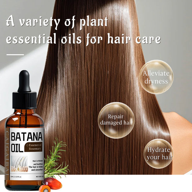 Mysense Batana Natural Hair Growth Oil With Organic Castor