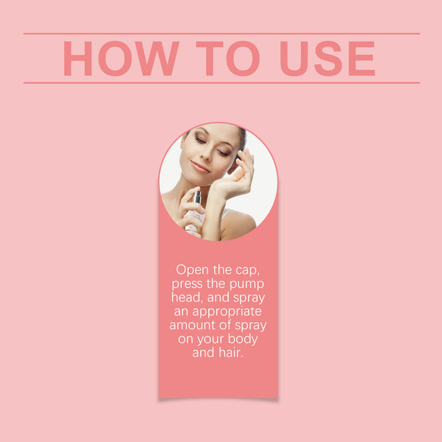 EELHOE Rose Body Hair Eau De Parfum