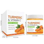 Turmeric Body Scrub for Exfoliation Brightening