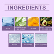 Hoegoa Keratin Purple Hair Mask Nourishing Moisturizing