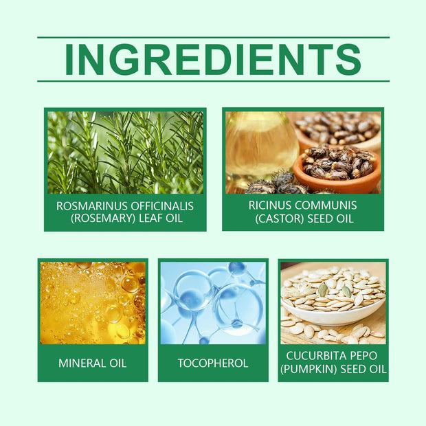 Rosemary Hair Oil Strengthens Softens 