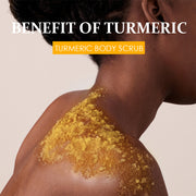 Turmeric Body Scrub for Exfoliation Brightening