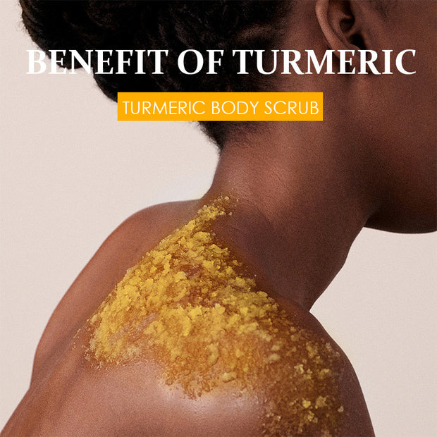 Turmeric Body Scrub for Exfoliation Brightening